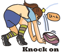 Let's go! Rugby Women's Sevens! sticker #6983183