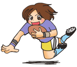 Let's go! Rugby Women's Sevens! sticker #6983199