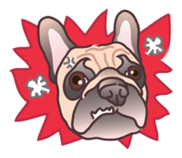 I am sissy (French Bulldog) sticker #6983451
