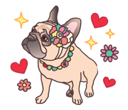 I am sissy (French Bulldog) sticker #6983454