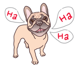 I am sissy (French Bulldog) sticker #6983476