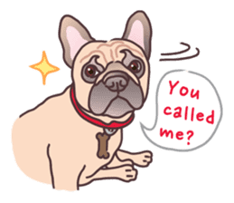 I am sissy (French Bulldog) sticker #6983485