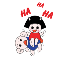 Mimi and Jiji sticker #6983557