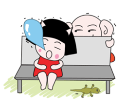 Mimi and Jiji sticker #6983560