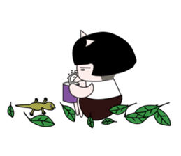 Mimi and Jiji sticker #6983563