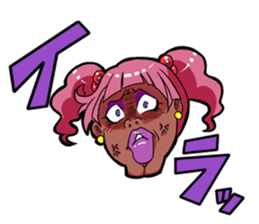 Muscular five people sticker #6983889