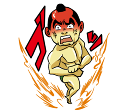 Muscular five people sticker #6983909