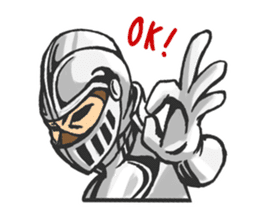 Armor knight boy(English version) sticker #6984132