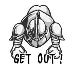 Armor knight boy(English version) sticker #6984135