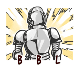 Armor knight boy(English version) sticker #6984142