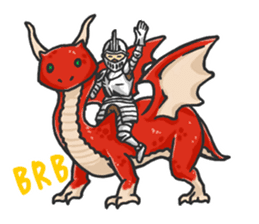 Armor knight boy(English version) sticker #6984145