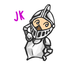 Armor knight boy(English version) sticker #6984146