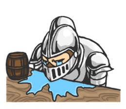 Armor knight boy(English version) sticker #6984148