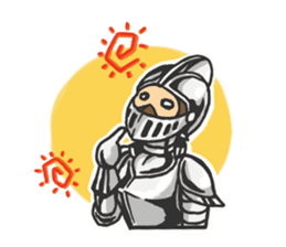 Armor knight boy(English version) sticker #6984153