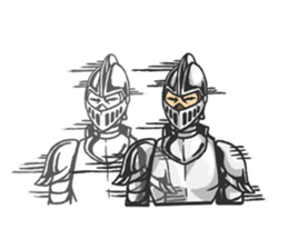 Armor knight boy(English version) sticker #6984154
