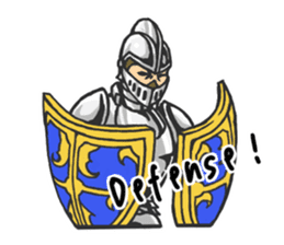 Armor knight boy(English version) sticker #6984157