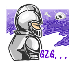 Armor knight boy(English version) sticker #6984158