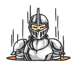 Armor knight boy(English version) sticker #6984163