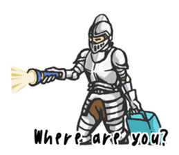 Armor knight boy(English version) sticker #6984164