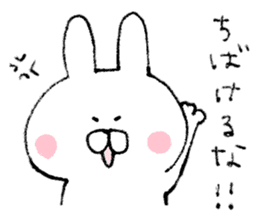 Mr. rabbit of Okayama valve sticker #6984293