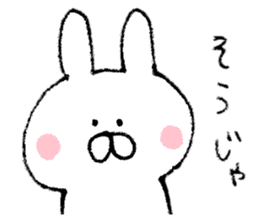 Mr. rabbit of Okayama valve sticker #6984299