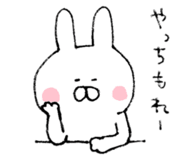 Mr. rabbit of Okayama valve sticker #6984315