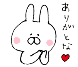 Mr. rabbit of Okayama valve sticker #6984327