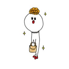 Sparkly & Pouty sticker #6984364