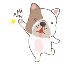 Mr. Dre the English Bulldog sticker #6984689