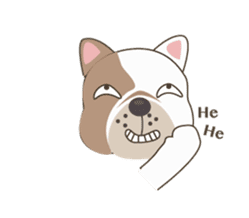 Mr. Dre the English Bulldog sticker #6984692