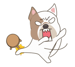 Mr. Dre the English Bulldog sticker #6984696