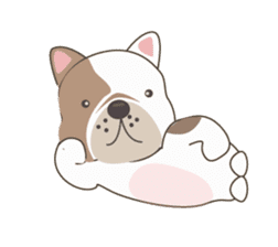 Mr. Dre the English Bulldog sticker #6984697