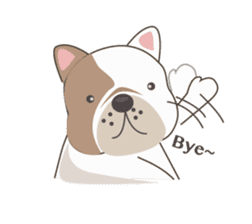 Mr. Dre the English Bulldog sticker #6984698