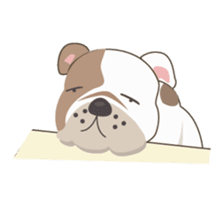 Mr. Dre the English Bulldog sticker #6984699