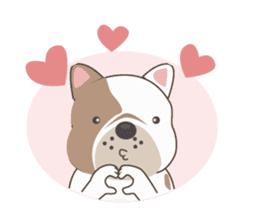 Mr. Dre the English Bulldog sticker #6984700