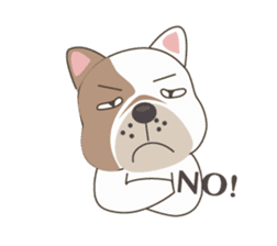 Mr. Dre the English Bulldog sticker #6984702