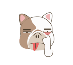 Mr. Dre the English Bulldog sticker #6984703