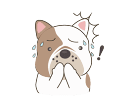 Mr. Dre the English Bulldog sticker #6984704