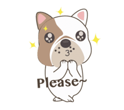 Mr. Dre the English Bulldog sticker #6984705