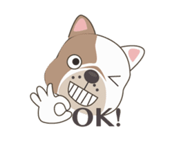 Mr. Dre the English Bulldog sticker #6984706