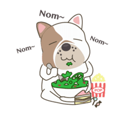 Mr. Dre the English Bulldog sticker #6984715