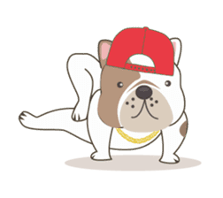 Mr. Dre the English Bulldog sticker #6984721