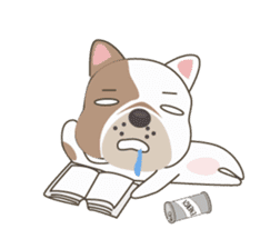 Mr. Dre the English Bulldog sticker #6984726