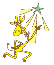 funky giraffe's funky life sticker #6984768