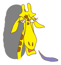funky giraffe's funky life sticker #6984788