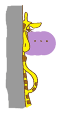 funky giraffe's funky life sticker #6984789