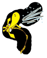 funky giraffe's funky life sticker #6984803