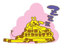 funky giraffe's funky life sticker #6984806