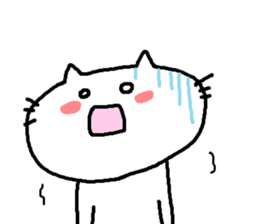 Cute Cat Strawberry sticker #6984812