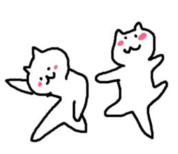 Cute Cat Strawberry sticker #6984843